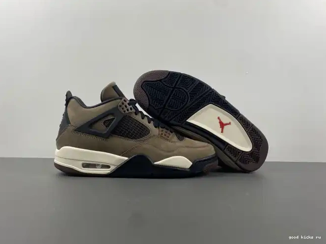 4 Air Retro TS Scott Travis x AJ4-882335 Brown Jordan 0604